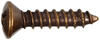 HillmanThe Group 2854 Brass Decorative Plate Metal Screws 30 Count