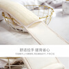 Qian Juhui's natural loofah pulp long bath towel pulls the back without asking anyone to relieve the itch. Loofah bath rub back strip. Off-white loofah pull back strip.