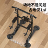 YICHIJIAN horizontal bar indoor pull-up device home squat rack bench press rack barbell rack comprehensive training fitness equipment 2.3 meters comfortable backrest black default 184