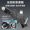 Shigu four-wheel drive cultivator, direct-connected 32-axis self-propelled micro-tiller, trencher, plow, ridging tiller, tiller, rotary tiller, 195 direct-connected dual differential diesel electric starter