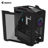 95% new GIGABYTE mechanically carved AC601G, hidden backline, double-sided tempered glass side see-through, compatible with water-cooled graphics card vertical installation/420 water-cooling positions/pre-installed 4 fans/maximum compatible with E-ATX