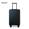 TUPLUS Instant Series Aluminum-Magnesium Alloy Business Luggage Trolley Case Password Lock Suitcase Metal Box Dark Space Gray-20 Inch Standing Front Opening Cover