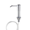 JOMOO New German kitchen sink dishwashing liquid press soap dispenser washbasin sink kitchen press pump gray soap dispenser comes with 1 meter tube