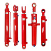 Oil cylinder, hydraulic cylinder, single and two-way lifting platform, double ears, non-standard customization, small freight elevator engineering cylinder, full set of accessories, customization, contact customer service