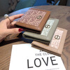 Kangaroo (KANGAROO) Short Wallet Women's 2025 New Thin Card Holder Simple Driver's License Position Wallet Folding Wallet Trendy Coffee