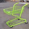 Supermarket snack store shopping cart double-decker trolley pink stall shopping mall props trolley ktv gray trolley