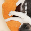 ZEZE orange cat nest four-season universal pet bed cat house cat nest Teddy dog house winter warm pet supplies