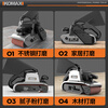 Komax belt sanding machine, high-power sanding machine, tank polishing machine, small handheld woodworking surface sander, woodworking sandpaper machine, tank type, aluminum body sanding belt machine, including 1 sand bag