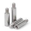 Jinchao 304 stainless steel round connecting column single-head conversion stud isolation round stud chassis M2M3M4M5M6M8M10 M6*100+8 (1 piece)