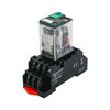 Schneider intermediate relay DC 24v AC 220v 8 feet 14 feet RXM2AB 4AB LB2BD P7 RXM4AB2P7 4 sets of relays/AC230V/6A