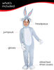 Rubies Bugs Bunny Cartoon Kids Halloween Costume Small Cosplay Bodysuit