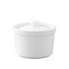Ostar Soup Cup Set of Four Bird's Nest Stew Cups Ceramic Soup Cups Water-proof Steamed Eggs Small Stewing Jars Dessert Cups with Lid Pure White Commercial 2 Pack Pure White with Lid 4.5 Inch 400ml