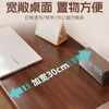 Aomingyuan Foldable Wall-mounted Folding Table Wall-mounted Study Table Balcony Wall Suspension Wall Side Table Wall Storage Rack Light Walnut 40*30 Foldable Model
