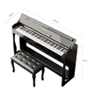 Hettich electric piano 88-key heavy hammer electronic piano for children, beginners, kindergarten teachers, professional adult home digital upright piano P-310 wood grain black - Bluetooth - full hammer - with piano stool