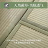 Visibility Natural rush tatami mat custom size Japanese style mat coconut palm grass mat floor mat custom-made rice kang mat 4 cm thick natural coconut palm core + rush mat