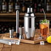 CLITON304 stainless steel cocktail mixer, milk tea shop hand-made lemon artifact cocktail hand-shake cup and pot 19-piece set