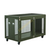 Wen Yijia custom-made military green mobile cage camping equipment box material equipment iron box rotational molding box storage mobile tray custom size