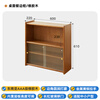 Xiangmuyu solid wood storage rack sideboard kitchen table cup holder home dining table bowl counter top storage high cabinet rack