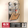 Kitchen Story Kitchen Storage Rack Suction Cup Pot Lid Rack No-Punch Wall-mounted Hanging Rack Storage Pot Rack Drain Rack