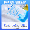 Jiujie water-filled ice pack reusable cooling cold compress bag can be used for cold chain express seafood freshness and cold ice pack 400ML*25 pieces