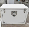 An Junsheng stainless steel tool box large waterproof fully welded home appliance repair vehicle multi-functional mobile wheeled storage box customized 40 long * 25 wide * 25 high 1.5 thick with hydraulic rod