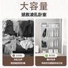 Tangji wardrobe bedroom simple steel iron art environmentally friendly formaldehyde-free large wardrobe storage storage cabinet combination cabinet