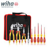 Weihan Electrician 10-piece set of insulated pliers, thin-rod screwdriver, cross-section, high-voltage resistant steel wire diagonal pliers 90012C
