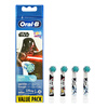 Oral-B children's electric toothbrush head suitable for D series baby boy toothbrush Star Wars * 4 pack, baby teeth 3-12 years old