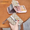 CRTNZO KROEZ Light Luxury Wallet Women's Short 2026 New Coin Purse Women's Card Holder New Year's Valentine's Day Birthday Gift Practical Pink - Light Luxury Gift Practical Birthday Gift for Girlfriends Wife Girls Girlfriends