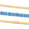 Dafuri 1W metal film resistor element 1% five-color ring 1K 2k 10K 100 ohm 1M3K22 ohm 4.7K47K20 3 ohm 1% (20 pcs)