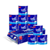 TEMPO Yibo same style cored roll paper, unscented 4 layers 135g*10 rolls, flushable toilet paper, roll paper
