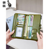 Kangaroo ladies new fashion RFID anti-theft brush retro simple zipper wallet buckle multi-function storage card bag coffee