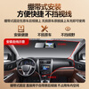 Mondorf driving recorder HD front and rear dual recording streaming media rearview mirror wire-free reversing image camera monitoring 4.5-inch single recording flagship model + parking monitoring + 32G memory card