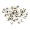 Dafuri fuse tube 5x20 glass fuse tube fuse 250V 1A 2A 3A 5A 10A20A15A 30 6*30 fuse 10A-5 pieces/box