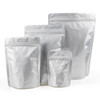 Masifu Aluminum Foil Ziplock Bag Tea Sealed Bag Snack Packaging Bag Self-Standing Sampling Sealing Bag 15*22+4cm (50 pcs/bag)