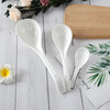 Ceramic large spoon household soup ladle soup ladle 1 23cm pure white large spoon