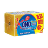 OMO super-effective laundry soap, easy to rinse and remove stains, non-transparent soap, gentle, non-harming to clothes and hands, durable family set, 2 pieces in total, super-effective laundry soap 226g*2 pieces*1 set