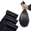 Garbage bag household thickened leak-proof large flat mouth dormitory student kitchen disposable plastic bag 4 rolls 60 pieces