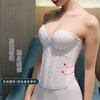 Strapless underwear for women's tube top wedding photos, special thickened small chest push-up non-slip body shaping waist bra, Sunshine Skin M 75B 34BAB Universal 3C