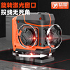 Jingyao infrared automatic leveling outdoor high-precision strong light high-brightness red light 12-line green light laser level red light 12-line (two power) simple configuration