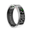 Vegeta 2025 new smart ring multifunctional heart rate blood oxygen sleep health monitoring multi-sport mode recording step counting running smart ring black heart rate blood oxygen/remote photography, etc. 12# inner diameter 21.6mm circumference 67.8mm