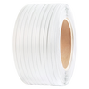 Xinyue Changhui E11204-2 packing tape, hot melt packaging tape for semi-automatic baling machine, plastic PP manual strapping tape, about 18 catties/roll (white)