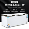 Aquamarine Freezer Commercial Large Capacity Refrigerated Freezer Horizontal Freezer Full Freezer Single and Double Temperature Home Display Cabinet Commercial Large Freezer Energy Saving Fresh Cabinet 788 Single Temperature Copper Tube Upgrade (1.3 Meters Long) Energy Saving 60%