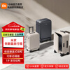 Xiaomi Mijia Side Flip Suitcase PC Case TSA Code Lock Trolley Case Men's and Women's Travel Suitcase Can Boarding Side Flip Suitcase - Carbon Black 20 inches