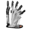 Shibazizuo Xinjiang Kefa Household Set Combination Bone Chopping Knife Slicing Knife Small Kitchen Knife Fruit Knife Stainless Steel Kitchen Knife Set Seven-piece Set