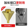 HUHAO diamond chamferer marble hole opener tile punch drill bit angle grinder conical dry grinding head hole expander