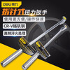 Deli Torque Wrench Pointer Type Kilogram Wrench Torque Wrench Pointer Type Torque Wrench 0-500N.m DL500