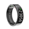 Vegeta 2025 new smart ring multifunctional heart rate blood oxygen sleep health monitoring multi-sport mode recording step counting running smart ring black heart rate blood oxygen/remote photography, etc. 12# inner diameter 21.6mm circumference 67.8mm