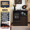2025 new tea bar machine with refrigerator integrated cabinet office high-end intelligent refrigerated Chinese tea cabinet disinfection smoked black hot and cold type two doors with sterilization and drying