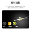 Qantop BD+GPS two-in-one antenna car universal antenna large dual-mode printing Beidou GPS (elbow) 42dbi 3m QT-DS63